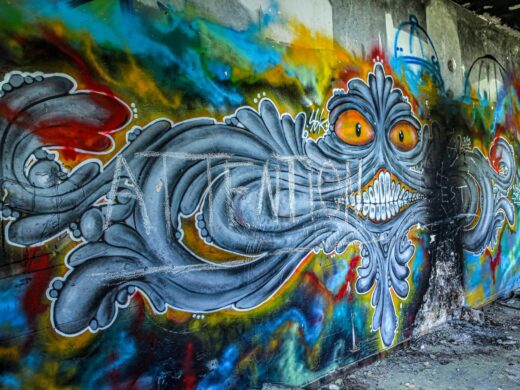 Photographie artistique : Danse & Street Art proche de Cannes et Nice